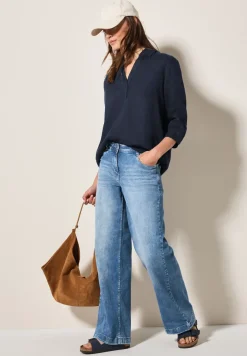Lange linnen blouse