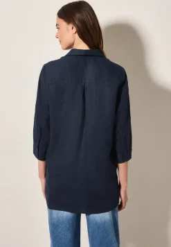 Lange linnen blouse