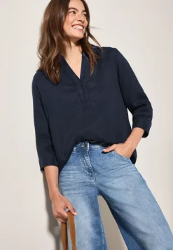 Lange linnen blouse