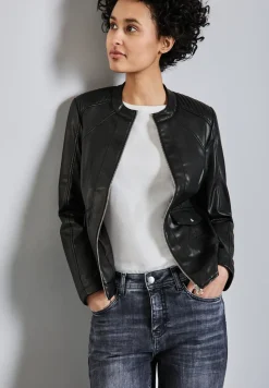 Lederlook jasje