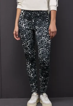 Legging met leopatroon