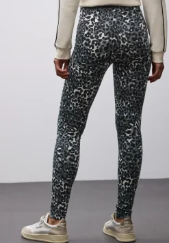Legging met leopatroon