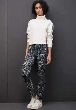 Legging met leopatroon