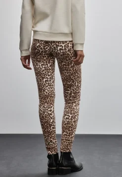 Legging met leopatroon