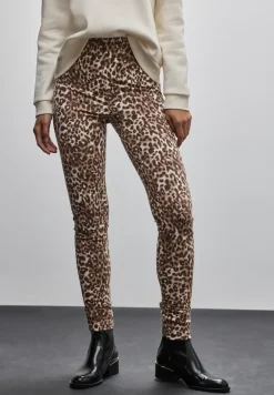 Legging met leopatroon