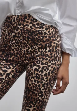 Legging met leopatroon