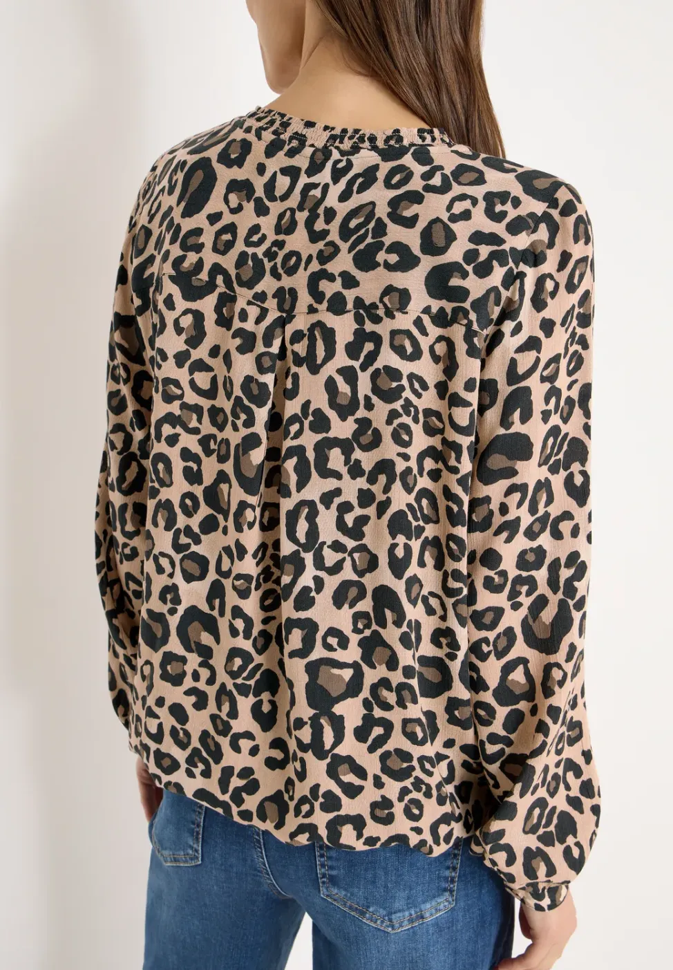 Leo blouse met lange mouwen