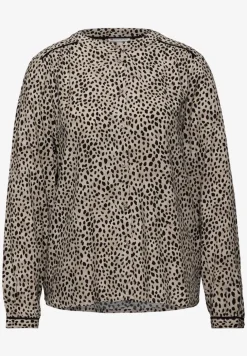 Leo blouse met taping details