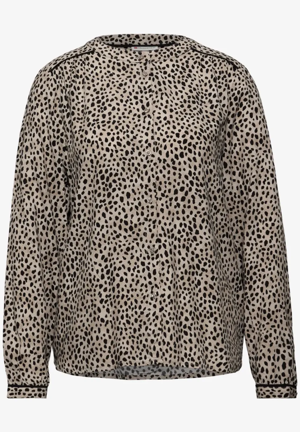 Leo blouse met taping details