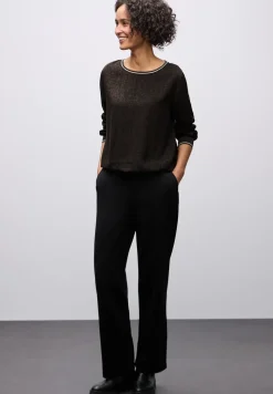 Leo blouse met taping details