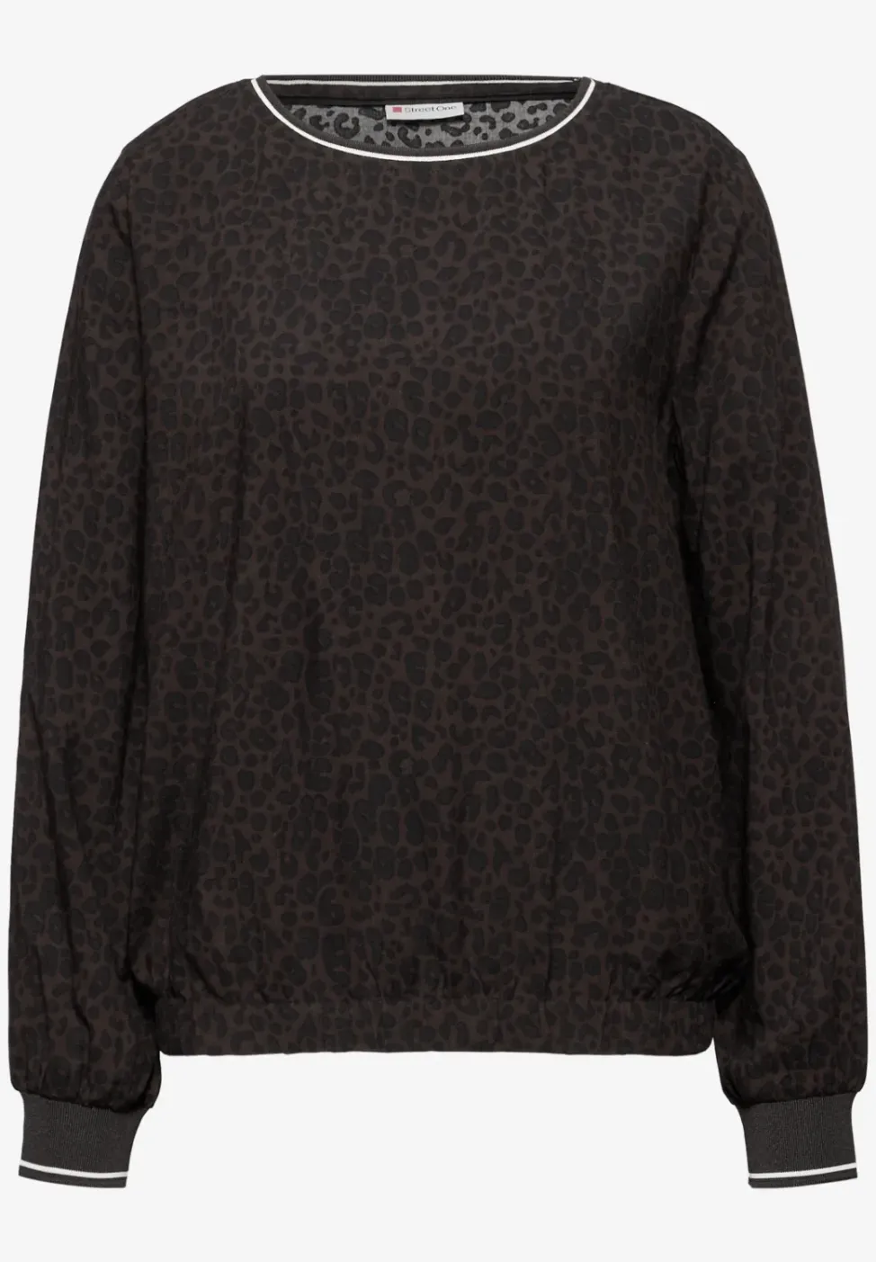 Leo blouse met taping details
