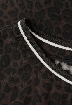 Leo blouse met taping details