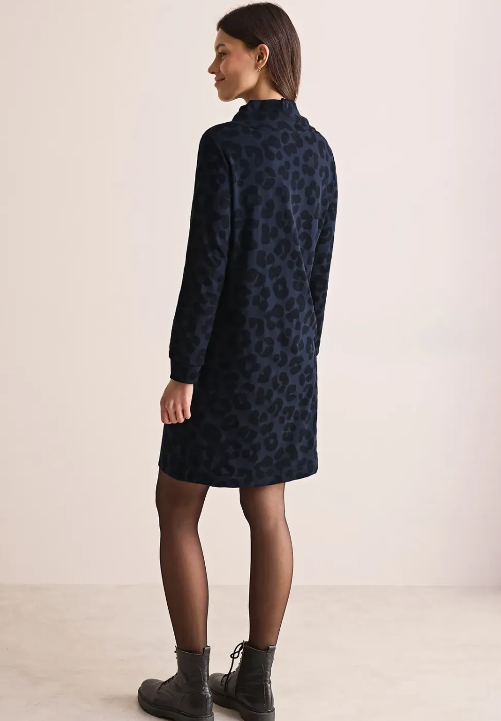 Leo jacquard jurk