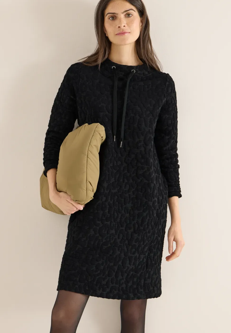 Leo jacquard jurk