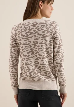 Leo jacquard trui