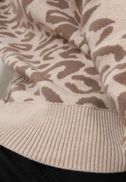 Leo jacquard trui