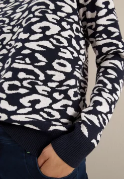 Leo jacquard trui