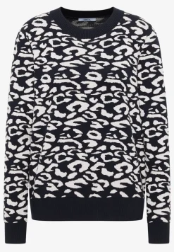 Leo jacquard trui