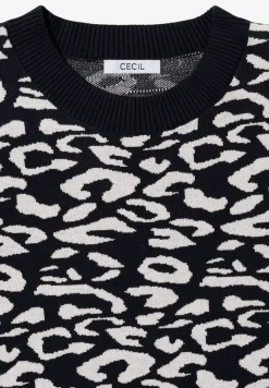 Leo jacquard trui