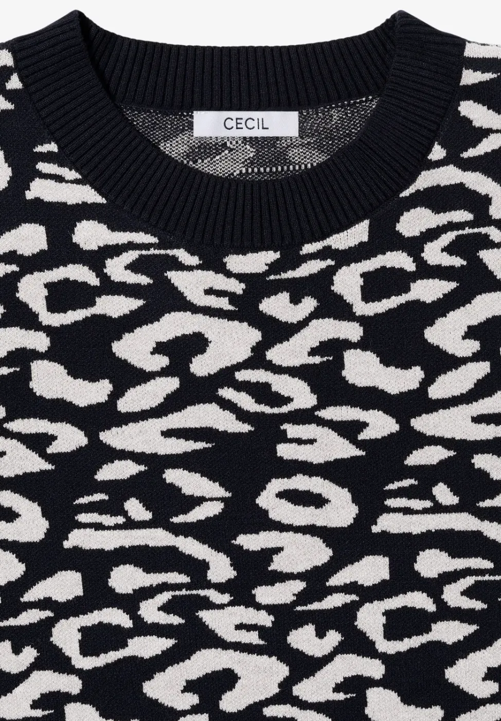 Leo jacquard trui
