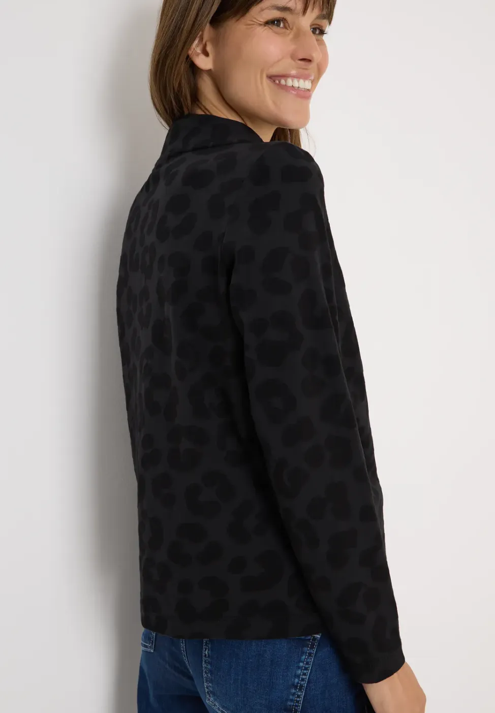 Leo jacquard trui