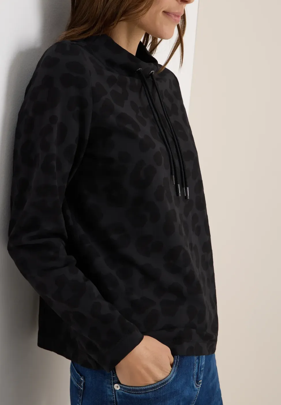 Leo jacquard trui