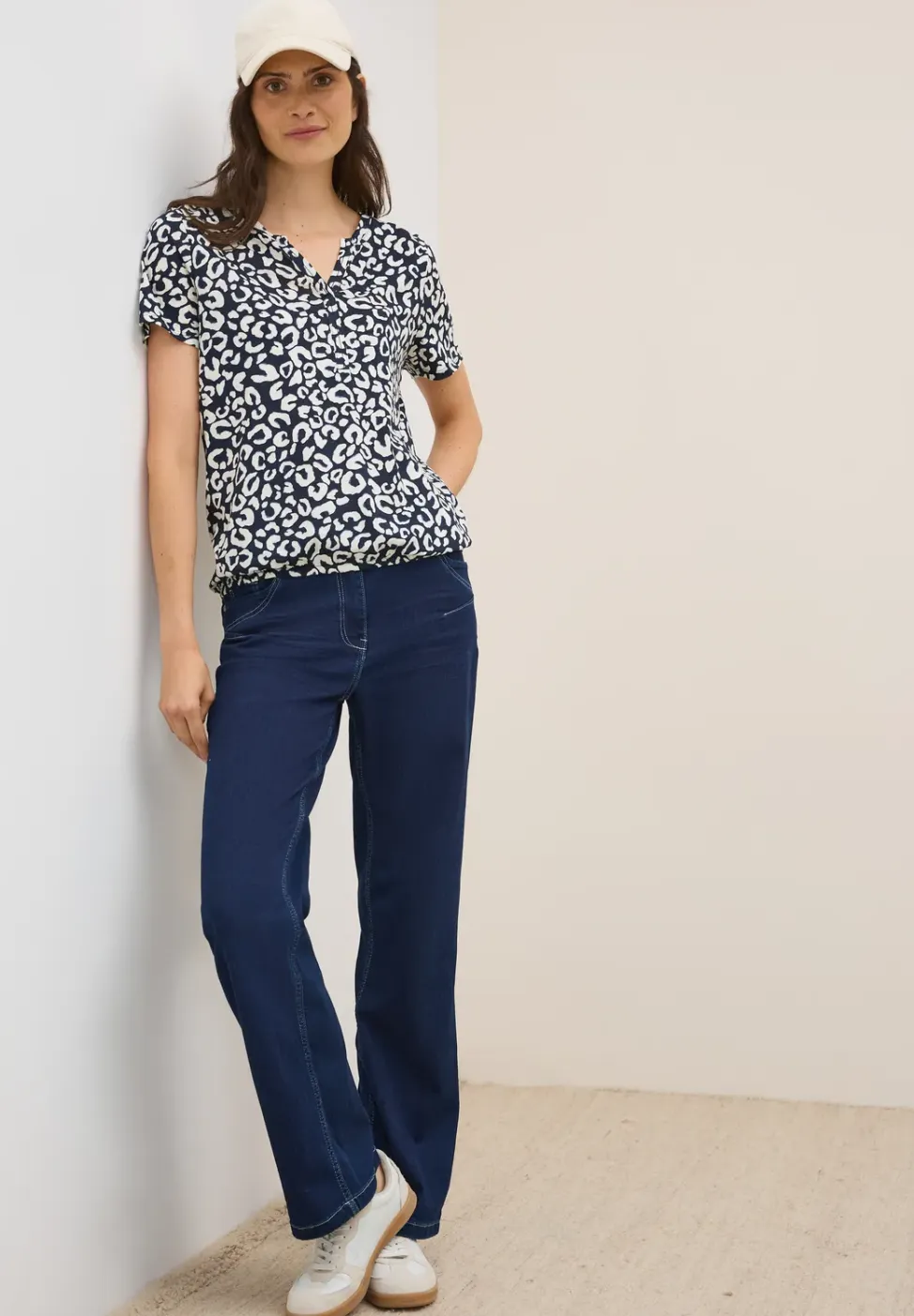 Leo-shirt in tuniekstijl