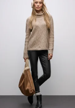Leren legging