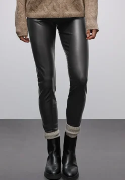 Leren legging