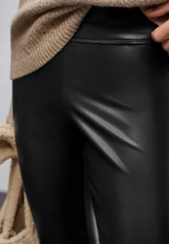 Leren legging