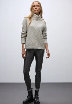 Leren legging