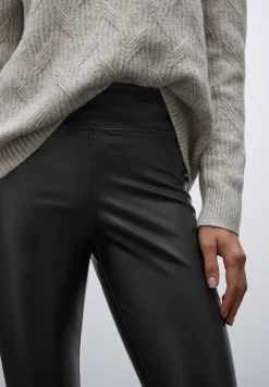 Leren legging