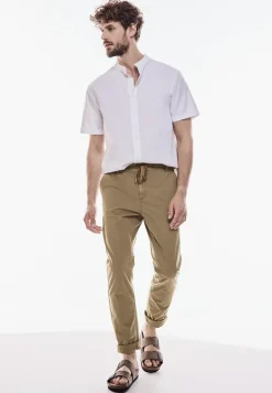 Licht katoenen chino