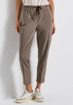 Lichtgewicht jacquard broek
