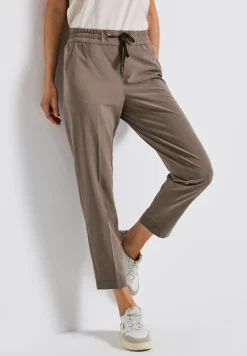 Lichtgewicht jacquard broek