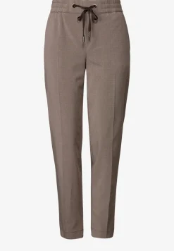 Lichtgewicht jacquard broek