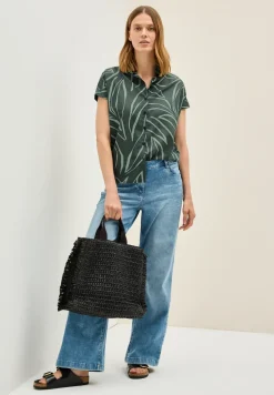 Lichtgewicht katoenen blouse