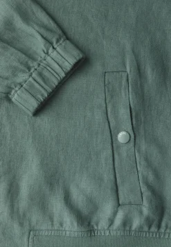 Lichtgewicht linnen blouson