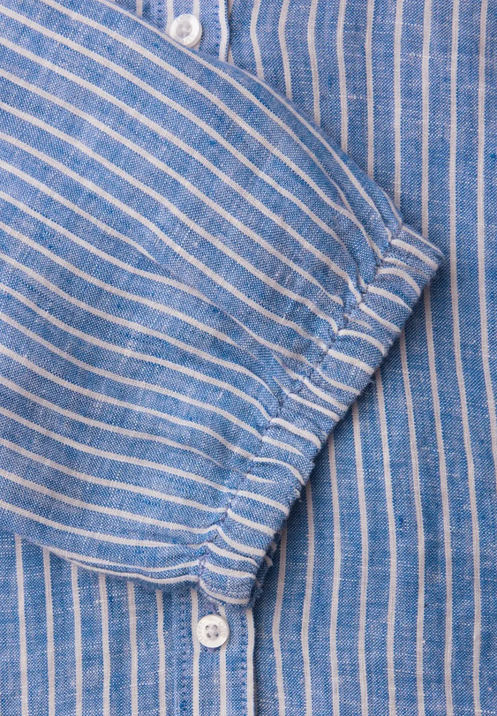Linnen blouse met 3/4 mouwen