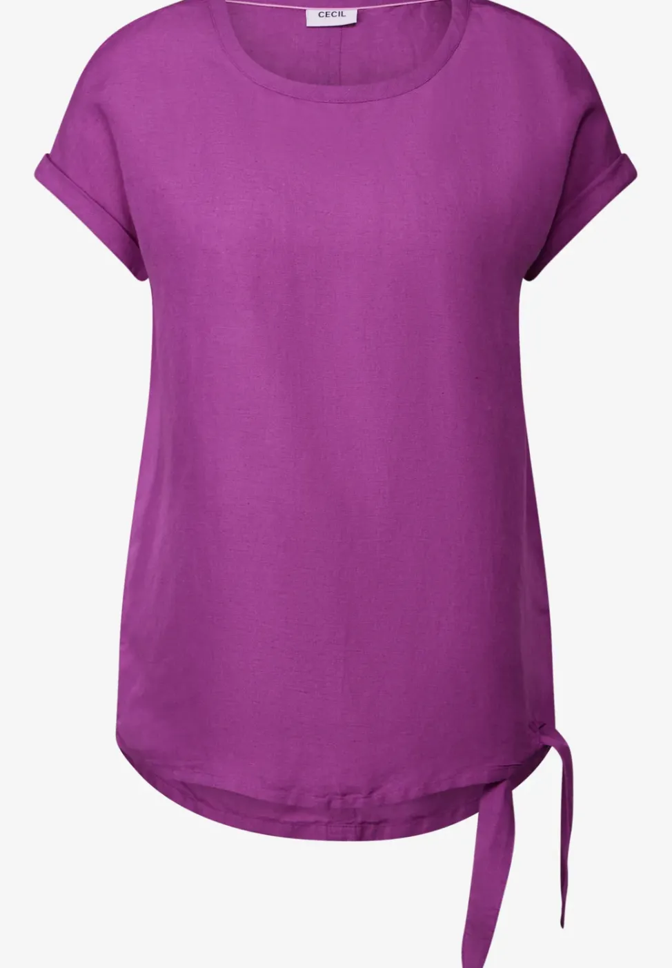 Linnen blouse met knopen