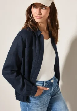 Linnen blouson