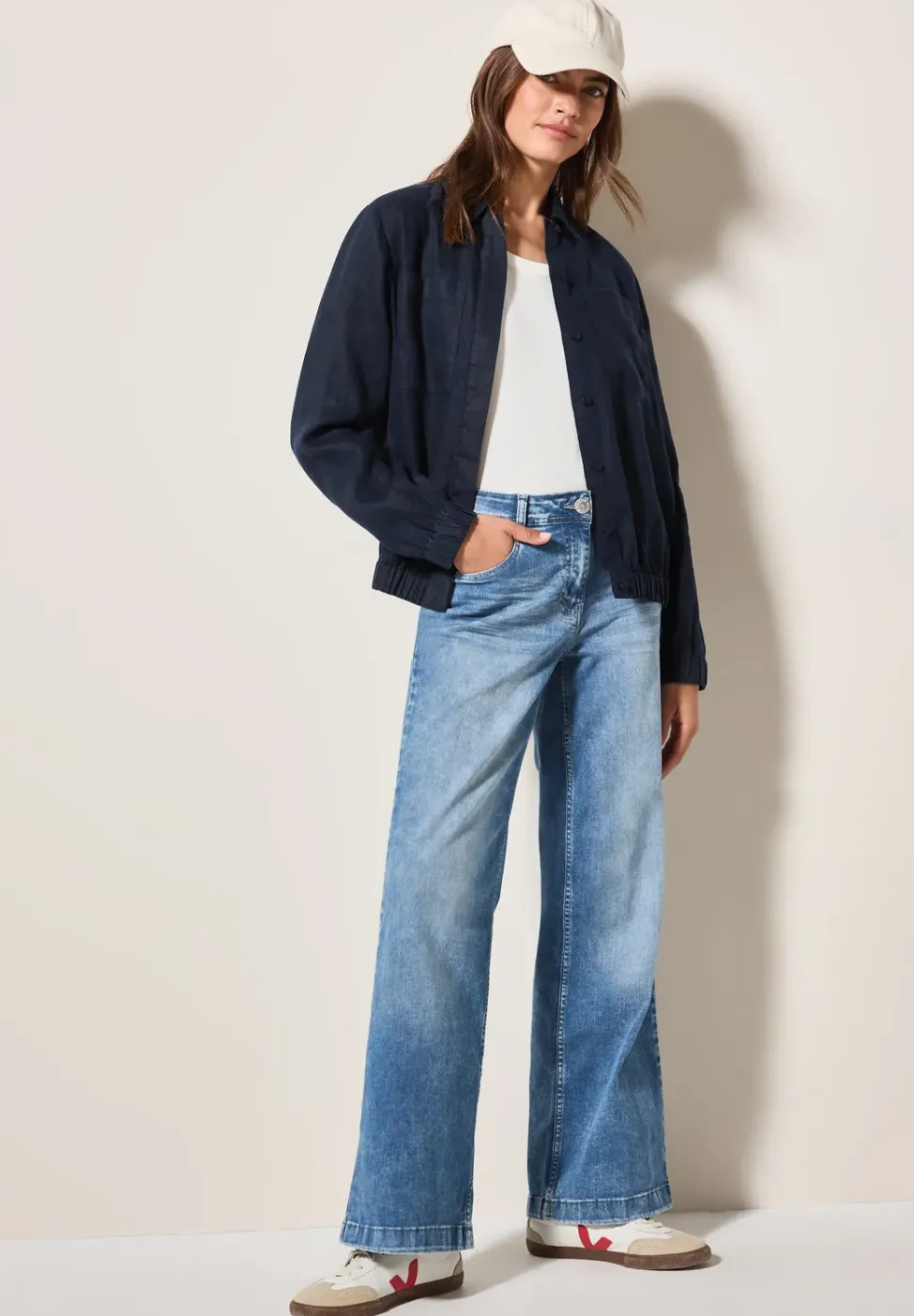 Linnen blouson