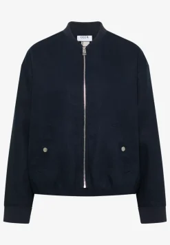 Linnen blouson met rimpels