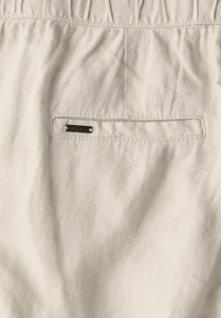 Linnen broek in cargolook