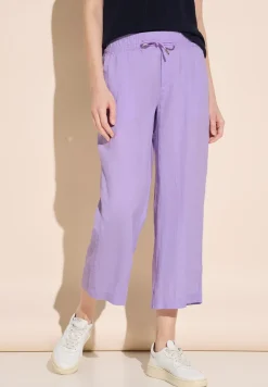 Linnen 7/8-culottebroek