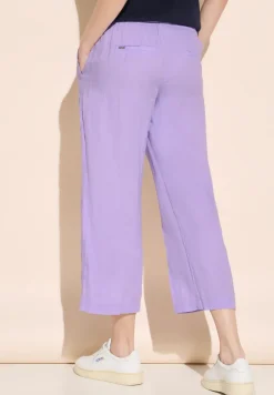 Linnen 7/8-culottebroek