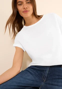 Linnen blouse met knopen