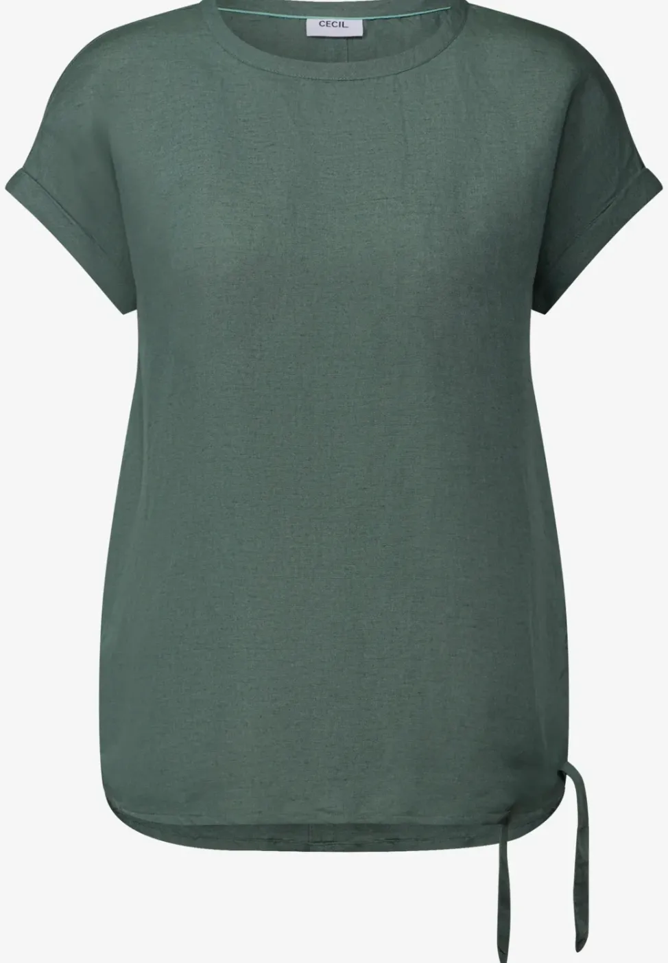 Linnen blouse met knopen