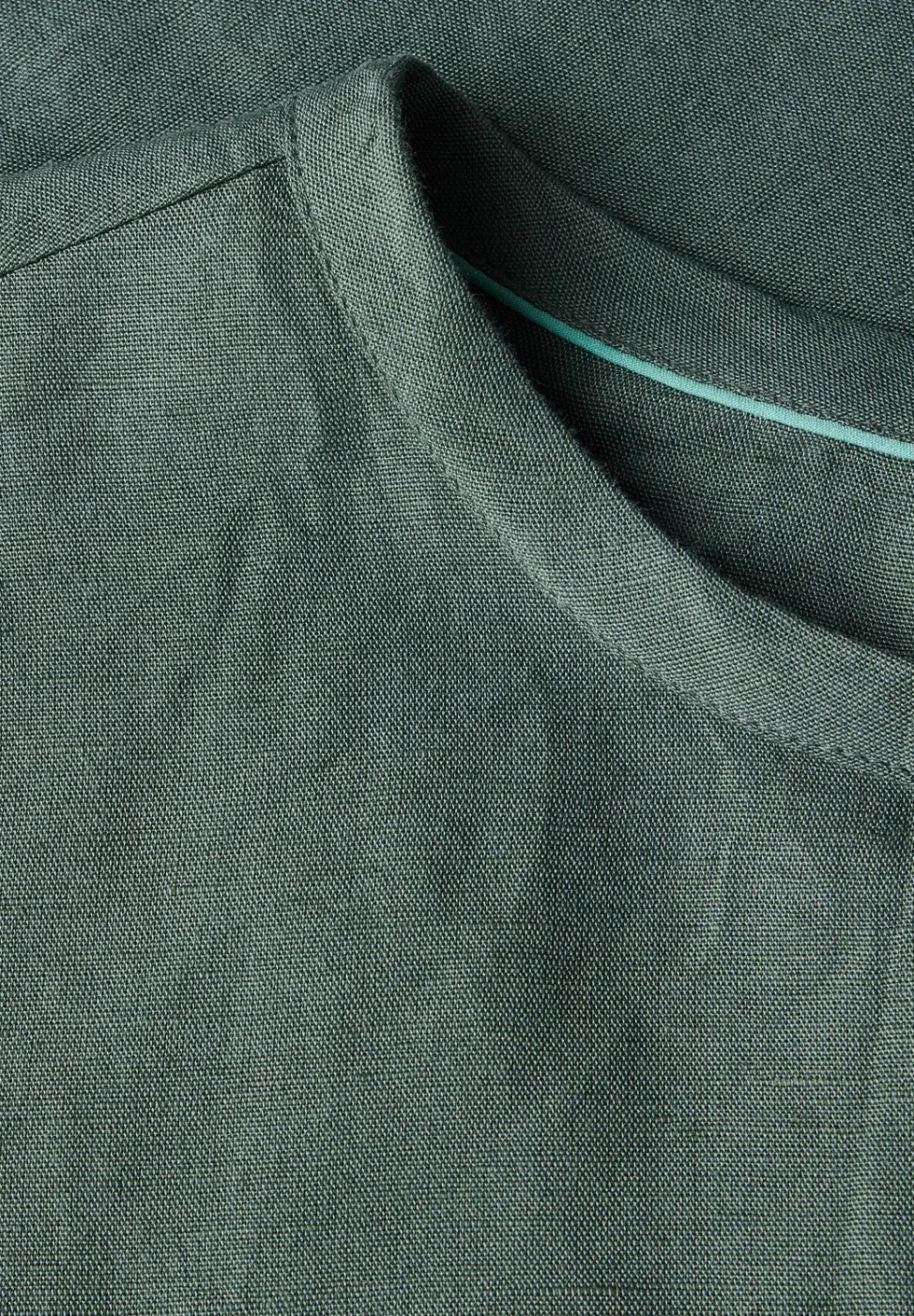 Linnen blouse met knopen