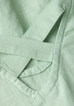 Linnen blouse met linten